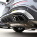 Auspuffblende Endrohrblende für Mercedes in schwarz GLC GLE GLS C253 X253 C167 V167 X167 2019 2020 - 45 53 63 Look - Brachium Autoteile